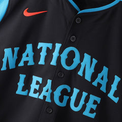 Men's National League Elly De La Cruz Navy 2024 MLB All-Star Game Limited Player Jersey