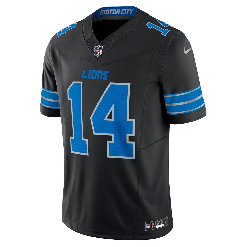 Men's Detroit Lions Amon-Ra St. Brown Black 2nd Alternate Vapor F.U.S.E. Limited Jersey 