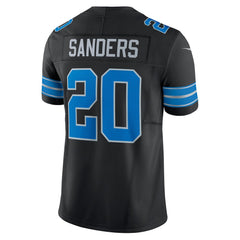 Men's Detroit Lions Barry Sanders Black 2nd Alternate Vapor F.U.S.E. Limited Jersey 