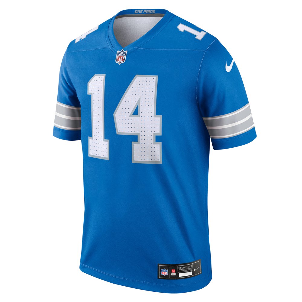 Men's Detroit Lions Amon-Ra St. Brown Blue Legend Jersey 