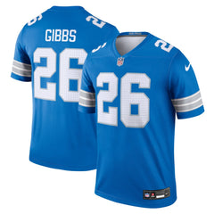 Men's Detroit Lions Jahmyr Gibbs Blue Legend Jersey 
