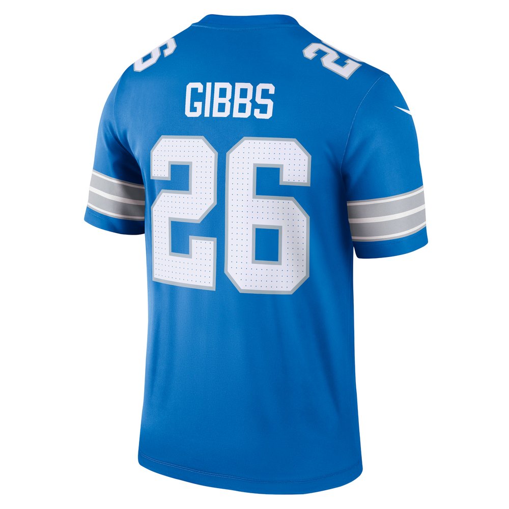 Men's Detroit Lions Jahmyr Gibbs Blue Legend Jersey 