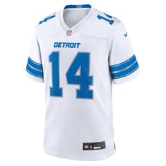 Men's Detroit Lions Amon-Ra St. Brown White Game Jersey 