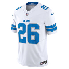 Men's Detroit Lions Jahmyr Gibbs White Vapor F.U.S.E. Limited Jersey 