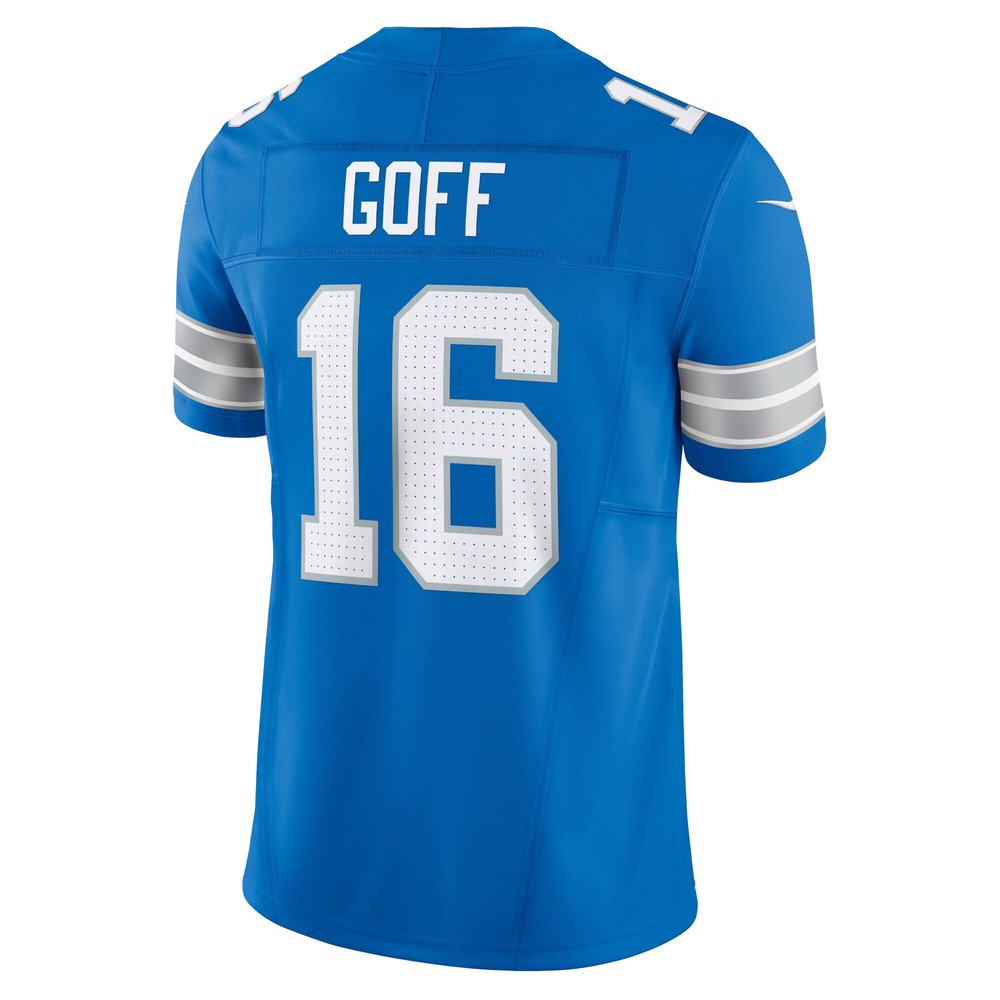 Men's Detroit Lions Jared Goff Blue Vapor F.U.S.E. Limited Jersey 