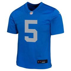 Youth Detroit Lions David Montgomery Blue Alternate Player Game Jersey 