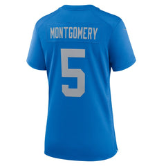 Women's Detroit Lions David Montgomery Blue Alternate Game Jersey 