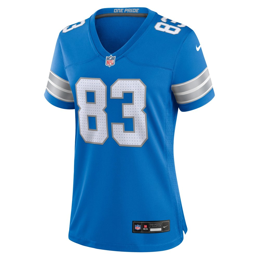 Women's Detroit Lions Isaiah Williams Blue Game Jersey 