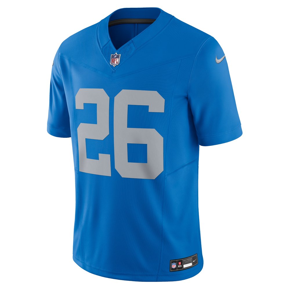 Men's Detroit Lions Jahmyr Gibbs Blue Vapor F.U.S.E. Alternate Limited Jersey 