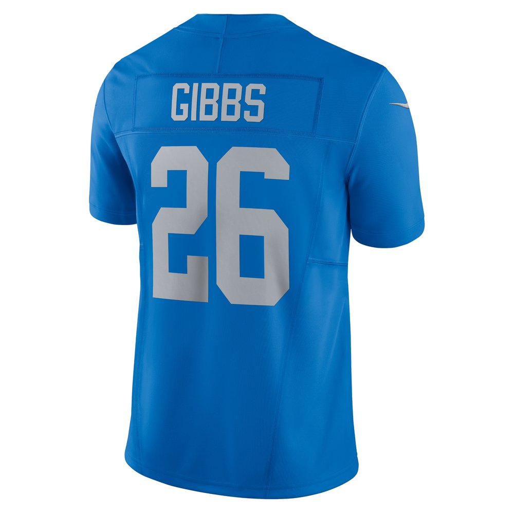 Men's Detroit Lions Jahmyr Gibbs Blue Vapor F.U.S.E. Alternate Limited Jersey 