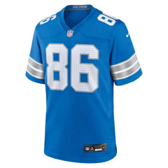 Men's Detroit Lions Sean McKeon Blue Game Jersey 