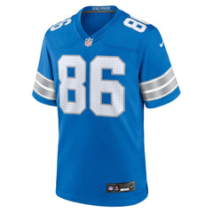 Men's Detroit Lions Isaac Rex Blue Game Jersey 