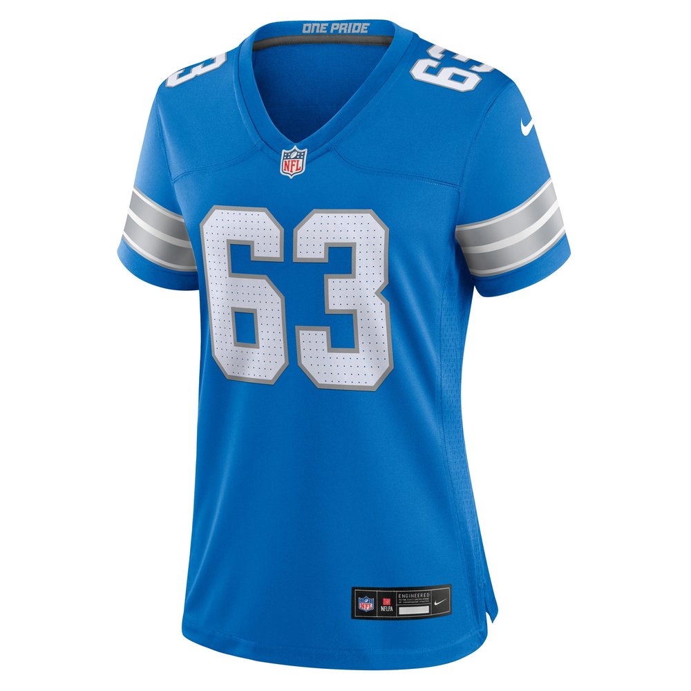 Women's Detroit Lions Duke Clemens Blue Game Jersey 