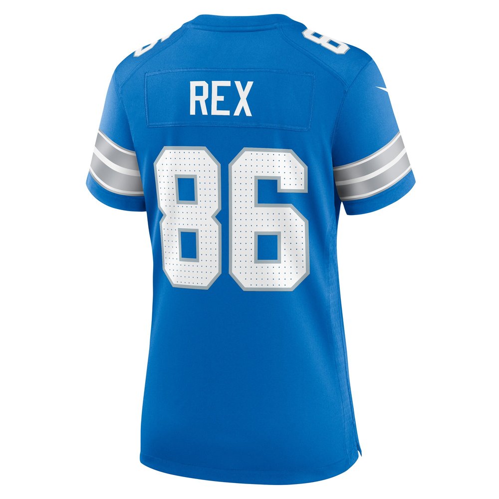 Women's Detroit Lions Isaac Rex Blue Game Jersey 