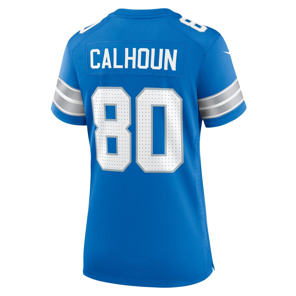 Women's Detroit Lions Jalon Calhoun Blue Game Jersey 