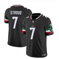 Men's Houston Texans #7 C.J. Stroud Black Mexico F.U.S.E. Vapor Limited Stitched Jersey 