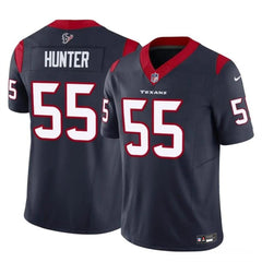 Men's Houston Texans #55 Danielle Hunter Navy 2024 F.U.S.E Vapor Untouchable Stitched Football Jersey 