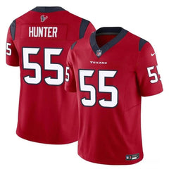 Men's Houston Texans #55 Danielle Hunter Red 2024 F.U.S.E Vapor Untouchable Stitched Football Jersey 