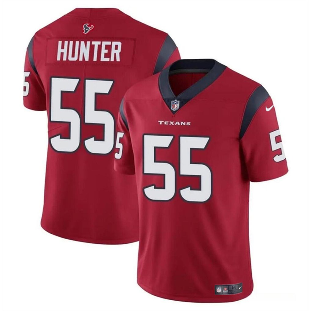 Men's Houston Texans #55 Danielle Hunter Red Vapor Untouchable Stitched Football Jersey 