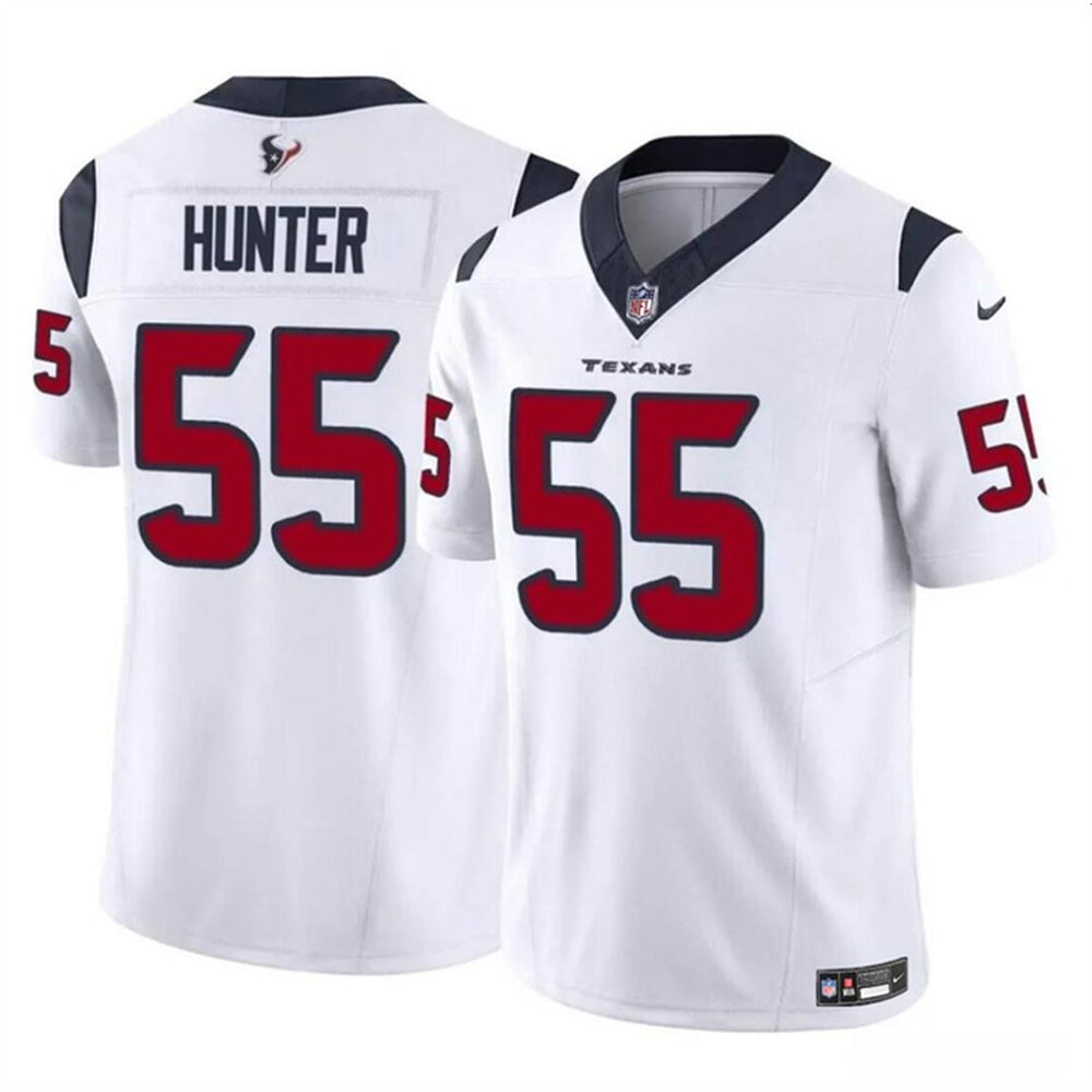 Men's Houston Texans #55 Danielle Hunter White 2024 F.U.S.E Vapor Untouchable Stitched Football Jersey 