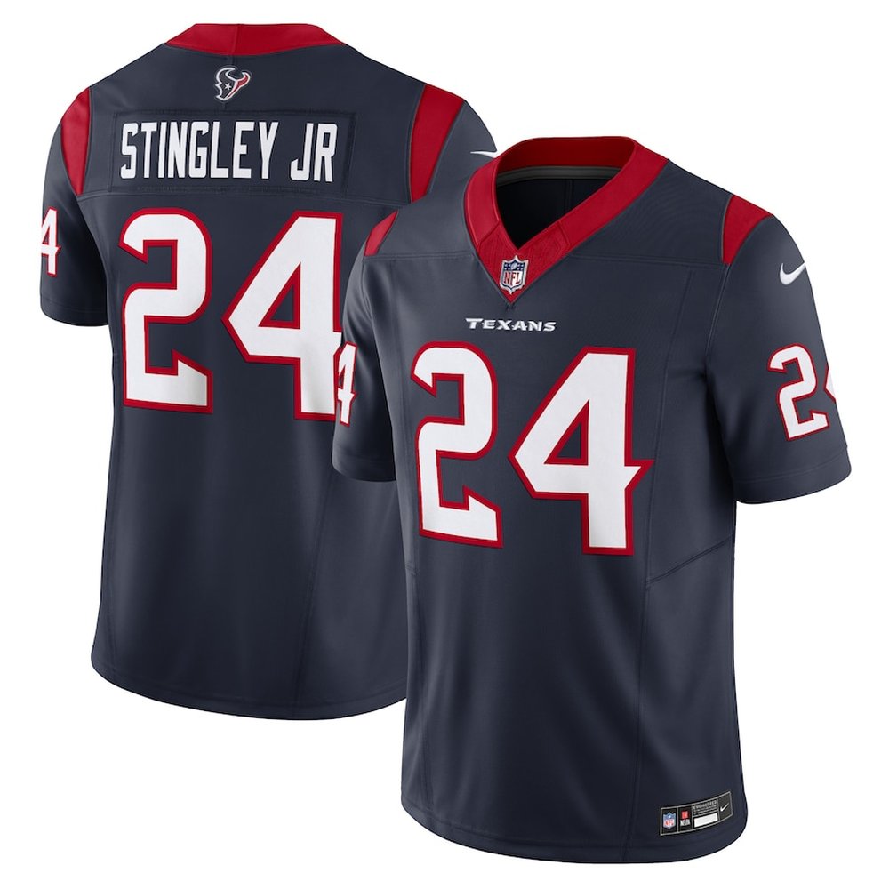 Men's Derek Stingley Jr. Navy Houston Texans #24 Vapor F.U.S.E. Limited Jersey 
