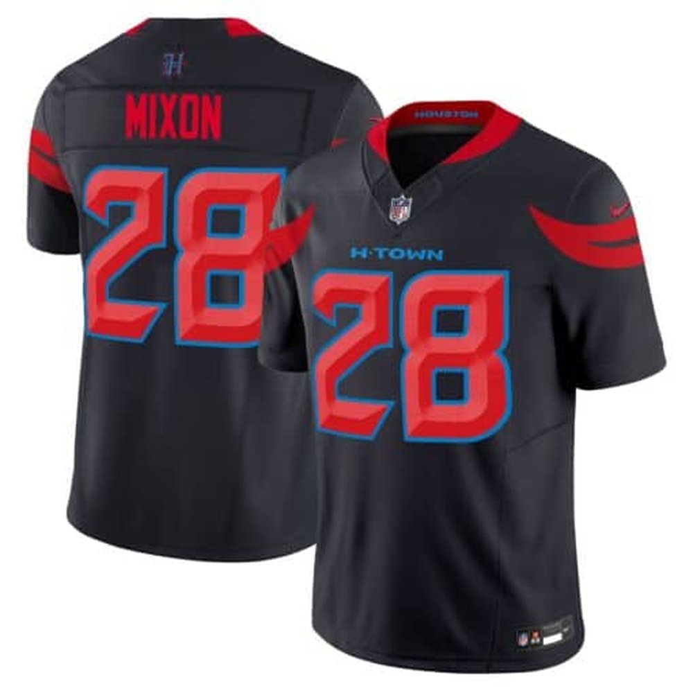 Men's Joe Mixon Navy Blue Houston Texans #28 Vapor F.U.S.E. Limited Jersey 