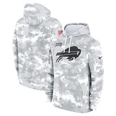 Men's Buffalo Bills Arctic Camo 2024 Salute To Service Big & Tall Club Fleece Pullover Hoodie 