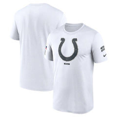 Men's Indianapolis Colts White 2024 Salute To Service Legend Performance T-Shirt 