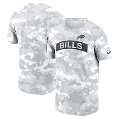 Men's Buffalo Bills White 2024 Salute To Service Big & Tall Performance T-Shirt 
