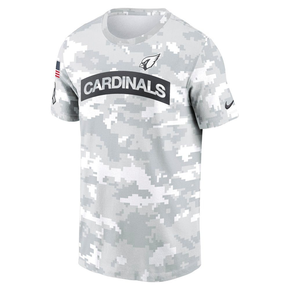 Men's Arizona Cardinals Arctic Camo 2024 Salute To Service Performance T-Shirt 