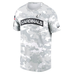 Men's Arizona Cardinals Arctic Camo 2024 Salute To Service Performance T-Shirt 