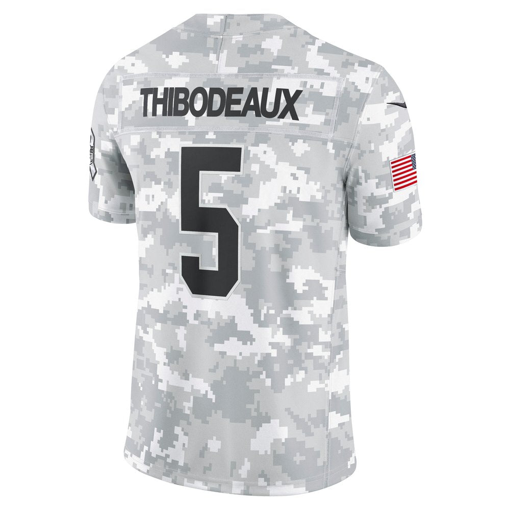 Men's New York Giants Kayvon Thibodeaux Arctic Camo 2024 Salute to Service Limited Jersey 