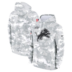 Men's Detroit Lions Arctic Camo 2024 Salute To Service Big & Tall Club Fleece Pullover Hoodie 