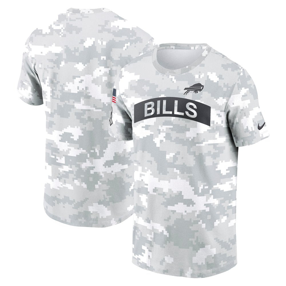 Men's Buffalo Bills Arctic Camo 2024 Salute To Service Performance T-Shirt 