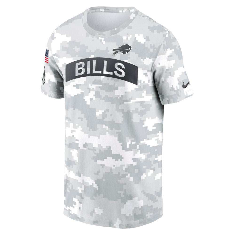 Men's Buffalo Bills Arctic Camo 2024 Salute To Service Performance T-Shirt 