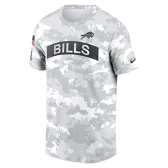 Men's Buffalo Bills Arctic Camo 2024 Salute To Service Performance T-Shirt 