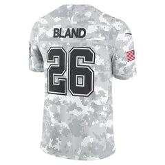 Men's Dallas Cowboys DaRon Bland Arctic Camo 2024 Salute to Service Limited Jersey 