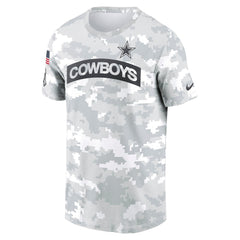 Men's Dallas Cowboys Arctic Camo 2024 Salute To Service Performance T-Shirt 