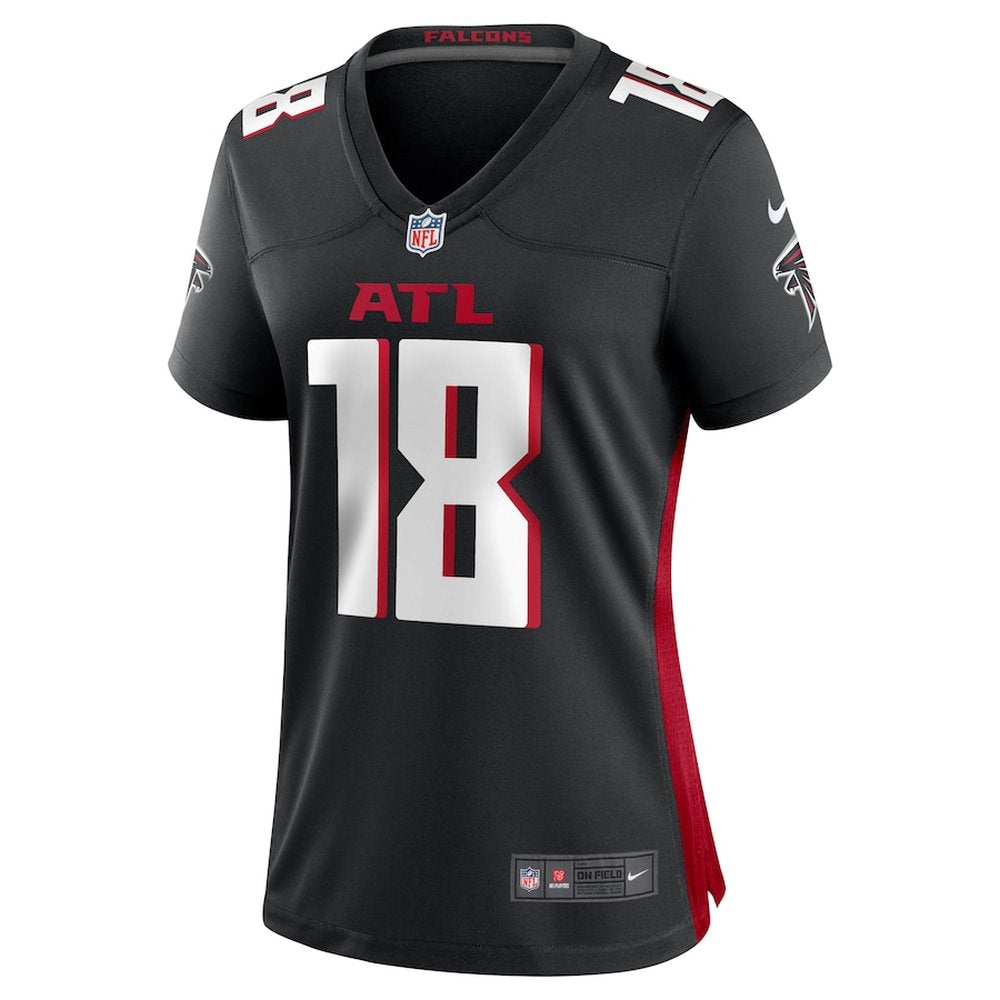 Women's Atlanta Falcons Kirk Cousins Black Game Player Jersey 