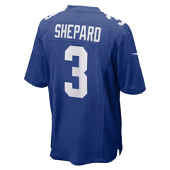Men's New York Giants Sterling Shepard Royal Game Player Jersey 