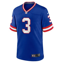 Men's New York Giants Sterling Shepard Royal Classic Player Game Jersey 