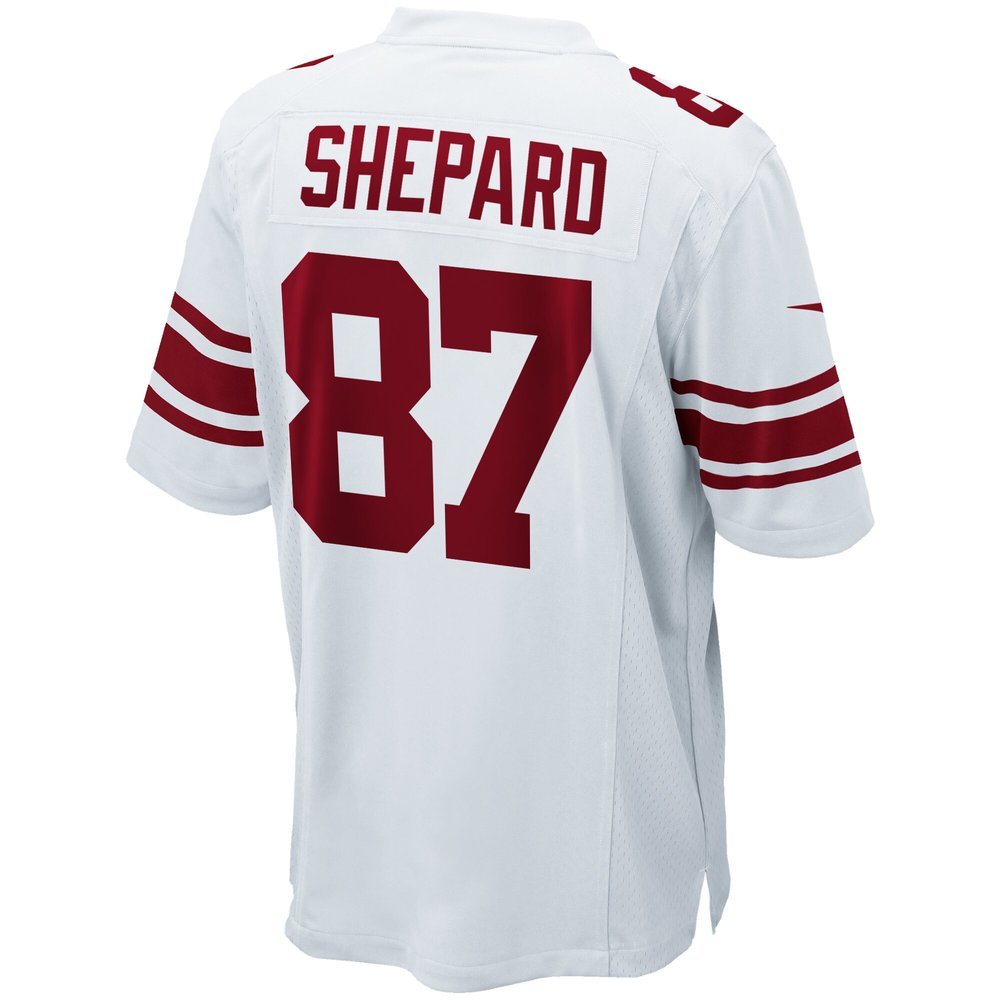 Men's New York Giants Sterling Shepard White Game Jersey 