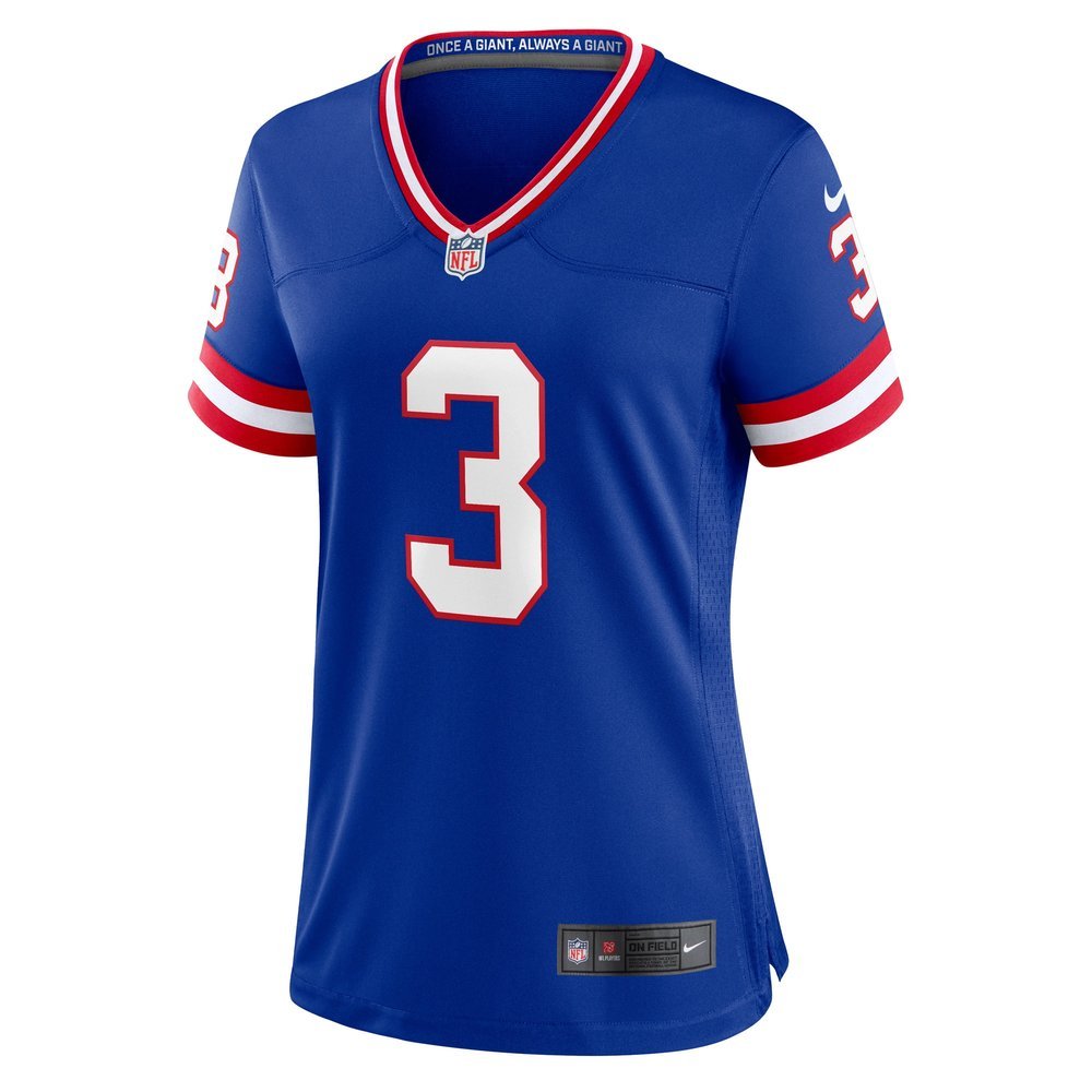 Women's New York Giants Sterling Shepard Royal Player Jersey 