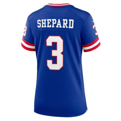 Women's New York Giants Sterling Shepard Royal Player Jersey 