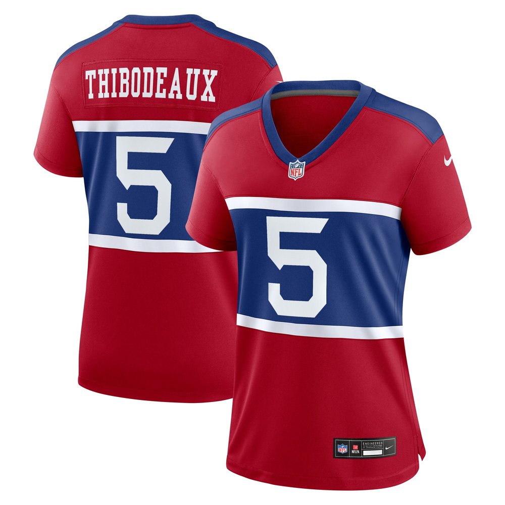 Women's New York Giants Kayvon Thibodeaux Century Red Alternate Player Game Jersey 