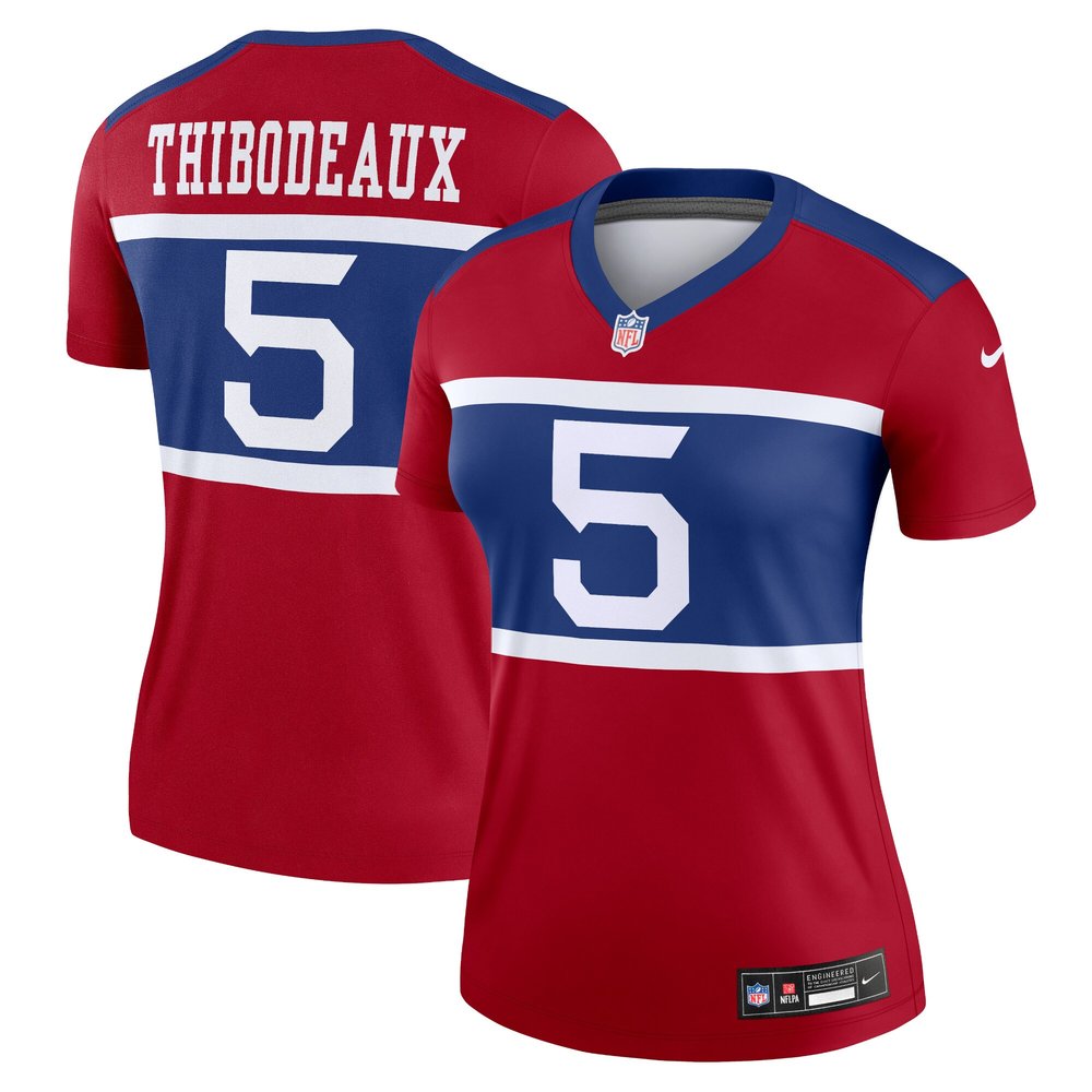 Women's New York Giants Kayvon Thibodeaux Century Red Alternate Legend Player Jersey 