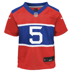 Toddler New York Giants Kayvon Thibodeaux Century Red Alternate Player Game Jersey 