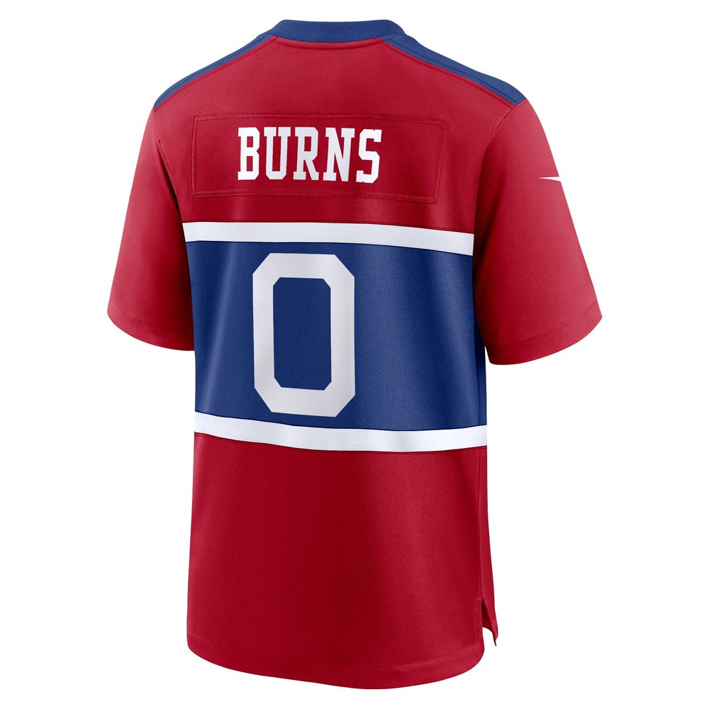Youth New York Giants Brian Burns Century Red Alternate Player Game Jersey 