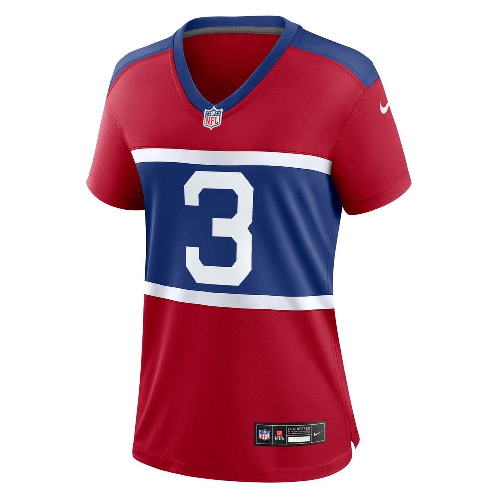 Women's New York Giants Deonte Banks Century Red Alternate Player Game Jersey 