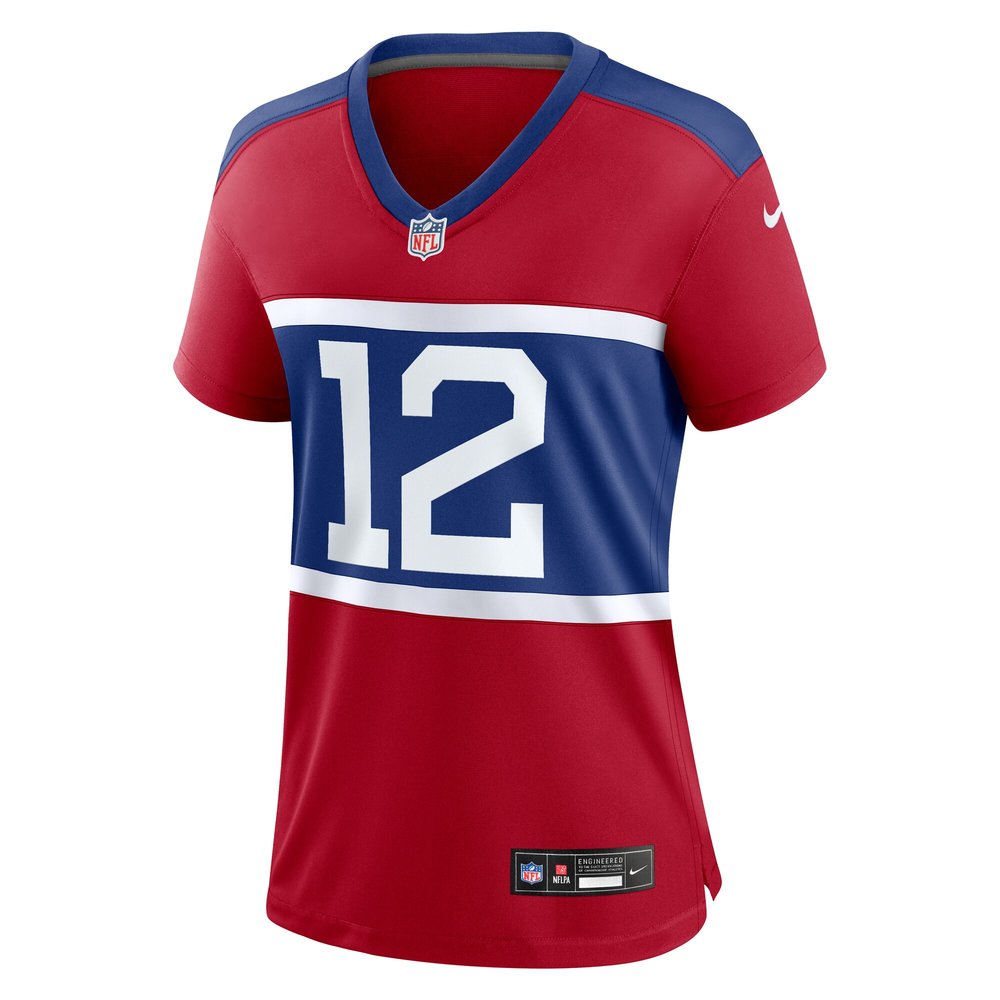 Women's New York Giants Darren Waller Century Red Alternate Retired Player Game Jersey 